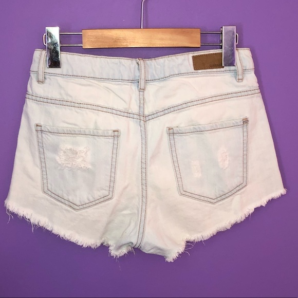 Garage ripped jean shorts - Picture 2 of 2